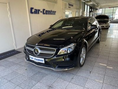 Sortmetal Brugt 2015 Mercedes CLS350 Shooting Brake AMG line Stationcar | 100.000 kr.