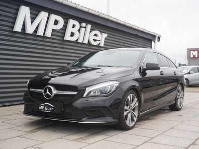 Sort Brugt 2018 Mercedes CLA200 Shooting Brake AMG line Stationcar | 169.900 kr. (Fair pris)