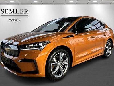 Orangemetal Brugt 2024 Skoda Enyaq iV SportLine SUV | 299.900 kr. (Lidt for dyr)