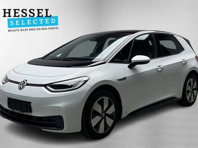 Glacier white metallic Brugt 2021 VW ID.3 Pro Performance Hatchback | 169.900 kr. (God pris)