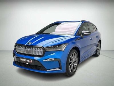 Blåmetal Brugt 2022 Skoda Enyaq iV SportLine SUV | 294.900 kr. (God pris)