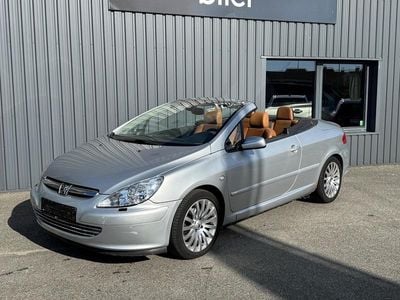 Sølvmetal Brugt 2004 Peugeot 307 CC Cabriolet | 22.500 kr.