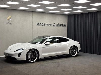 Brugt Porsche Taycan 4S Performance Package 360 kW (490 HK) 2021 Hvid Sedan