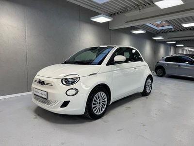 Icewhite Brugt 2023 Fiat 500e Icon Hatchback | 117.700 kr. (God pris)