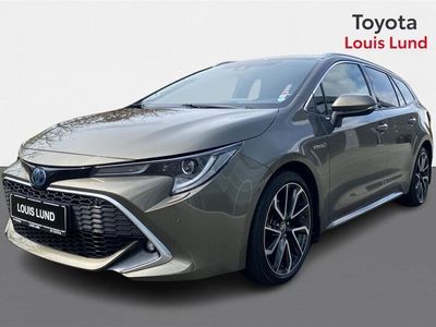 brugt Toyota Corolla Touring Sports 2,0 Hybrid H4 E-CVT 180HK Stc 6g Aut. A++