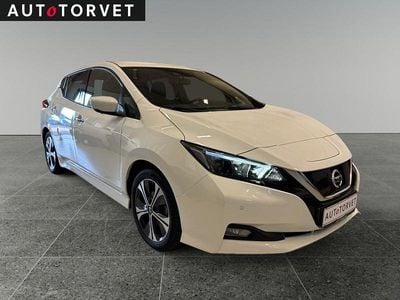 Hvid Brugt 2020 Nissan Leaf N-Connecta Hatchback | 74.700 kr. (Fair pris)