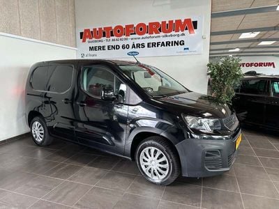 Sortmetal Brugt 2021 Peugeot Partner Ultimate MPV | 139.900 kr.