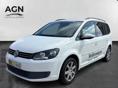 Hvid Brugt 2013 VW Touran Comfortline MPV | 60.000 kr.
