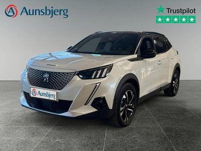 Brugt Peugeot e-2008 GTi 100 kW (136 HK) 2021 Hvid perlemor SUV