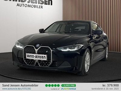 Sort Brugt 2024 BMW i4 Sedan | 379.900 kr. (Super pris)