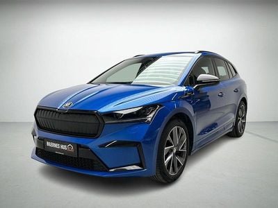 Blå Brugt 2021 Skoda Enyaq iV SportLine SUV | 249.900 kr. (Fair pris)
