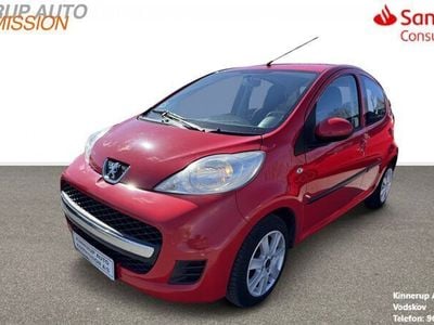Rød Brugt 2009 Peugeot 107 Access Hatchback | 22.900 kr. (Fair pris)