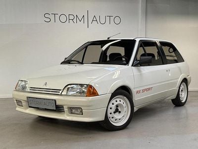 Hvid Brugt 1989 Citroën AX Hatchback | 135.000 kr.