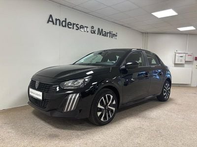 Sort Brugt 2025 Peugeot e-208 Style Hatchback | 168.400 kr. (Fair pris)