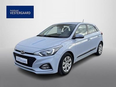 Brugt Hyundai i20 Trend 84 HK (61 kW) 2020 Blå Hatchback
