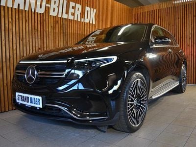 Brugt Mercedes EQC400 AMG line 300 kW (408 HK) 2021 Sortmetal SUV