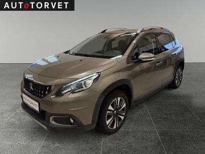 Champagnemetal Brugt 2017 Peugeot 2008 Allure SUV | 69.700 kr. (God pris)