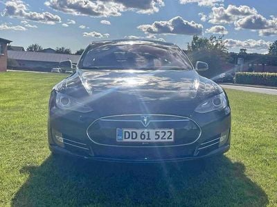 Grøn Brugt 2013 Tesla Model S Hatchback | 130.000 kr.