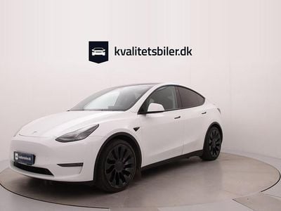 Hvidmetal Brugt 2023 Tesla Model Y Performance SUV | 266.900 kr. (God pris)