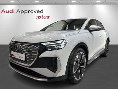 Hvidmetal Brugt 2024 Audi Q4 e-tron S-Line SUV | 434.900 kr. (Lidt for dyr)