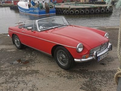 Rød Brugt 1968 MG B Cabriolet | 75.000 kr.