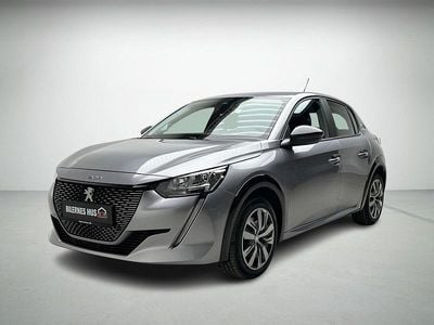 Brugt Peugeot e-208 Active 100 kW (136 HK) 2022 Sølvmetal Hatchback