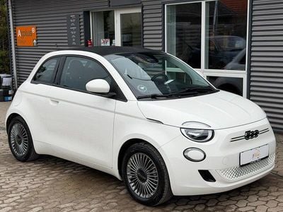 Hvid Brugt 2023 Fiat 500e La Prima Cabriolet | 148.900 kr. (God pris)