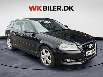 Sortmetal Brugt 2012 Audi A3 Sportback Ambiente Hatchback | 79.900 kr. (Lidt for dyr)