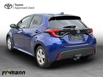 8w7 cobalt blue Brugt 2021 Toyota Yaris Hybrid H3 Hatchback | 184.280 kr. (Fair pris)