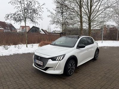 Brugt Peugeot e-208 GT 100 kW (136 HK) 2021 Hvidmetal Hatchback