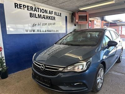 Blå metal Brugt 2016 Opel Astra Enjoy Stationcar | 99.300 kr. (Dyr)