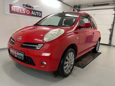 Rød Brugt 2005 Nissan Micra Hatchback | 29.800 kr.