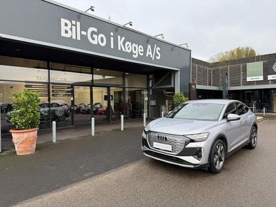 Brugt Audi Q4 Sportback e-tron S-Line 194 kW (265 HK) 2022 Lysblåmetal SUV