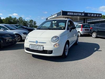 Hvid Brugt 2012 Fiat 500 Sport Hatchback | 42.900 kr. (Fair pris)