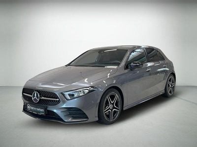 Gråmetal Brugt 2019 Mercedes A200 AMG line Hatchback | 284.500 kr. (Lidt for dyr)
