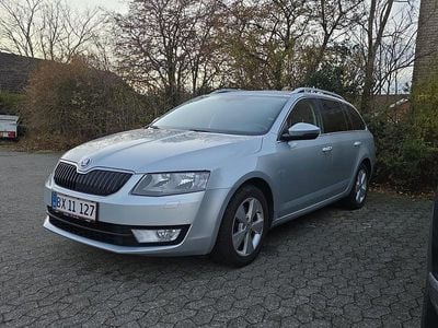 Sølvmetal Brugt 2015 Skoda Octavia Ambition Stationcar | 86.900 kr. (God pris)