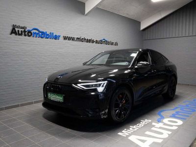 Sortmetal Brugt 2022 Audi e-tron Black Edition SUV | 474.900 kr. (Fair pris)