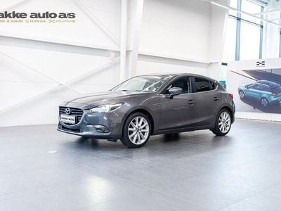 Brunmetal Brugt 2017 Mazda 3 Optimum Hatchback | 139.900 kr. (Lidt for dyr)