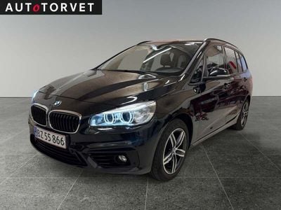 Sort Brugt 2017 BMW 218 Gran Tourer Sport Line MPV | 139.700 kr. (Super pris)