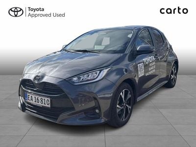 Ash grey Brugt 2024 Toyota Yaris Hybrid Comfort Hatchback | 239.900 kr. (Lidt for dyr)