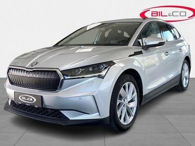 Sølvmetal Brugt 2021 Skoda Enyaq iV Lounge SUV | 214.900 kr. (Fair pris)