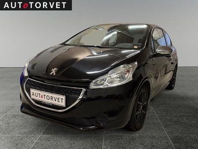 Sort Brugt 2013 Peugeot 208 Active Hatchback | 34.900 kr. (God pris)