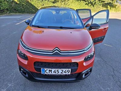 Brugt Citroën C3 102 HK (75 kW) 2019 Orange Hatchback