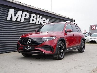 Rødmetal Brugt 2024 Mercedes EQB300 AMG line SUV | 324.700 kr. (God pris)