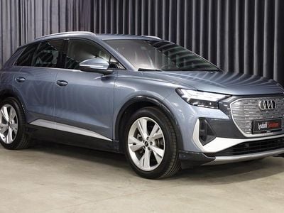 Lysblåmetal Brugt 2022 Audi Q4 e-tron S-Line SUV | 319.900 kr. (Fair pris)