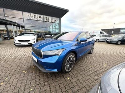 Blåmetal Brugt 2021 Skoda Enyaq iV SUV | 259.780 kr. (God pris)