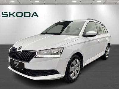 Hvidmetal Brugt 2020 Skoda Fabia Ambition Stationcar | 109.900 kr. (God pris)