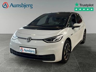 Gletscherweiß metallic Brugt 2021 VW ID.3 Hatchback | 169.500 kr. (Fair pris)