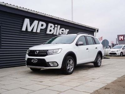 Hvid Brugt 2019 Dacia Logan Sedan | 79.900 kr.
