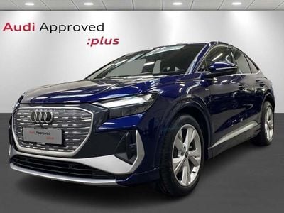 Blåmetal Brugt 2023 Audi Q4 Sportback e-tron S-Line SUV | 299.900 kr. (Fair pris)